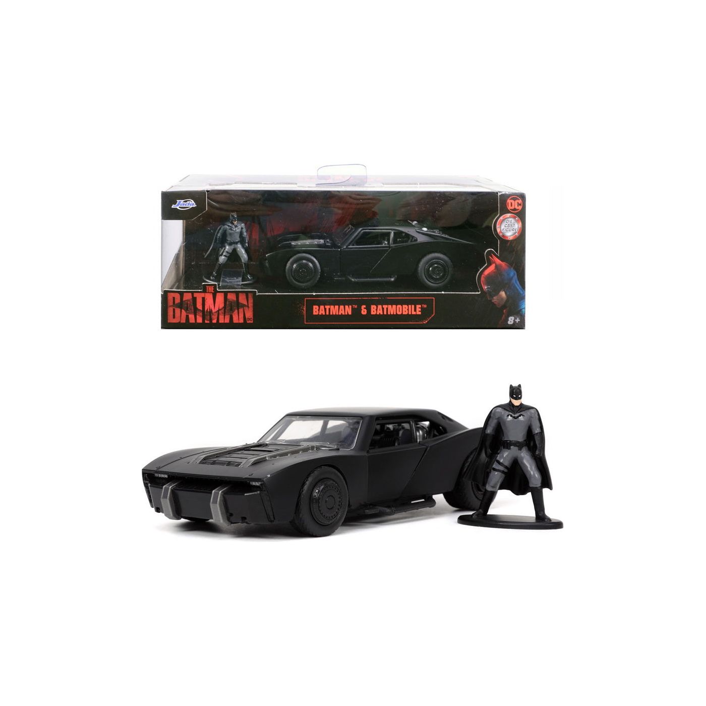 Jada Toys Batman Masinuta din Metal Batmobile 2022