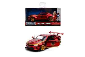 Jada Toys Masinuta Metalica Iron Man 2016 Chevy Camaro SS