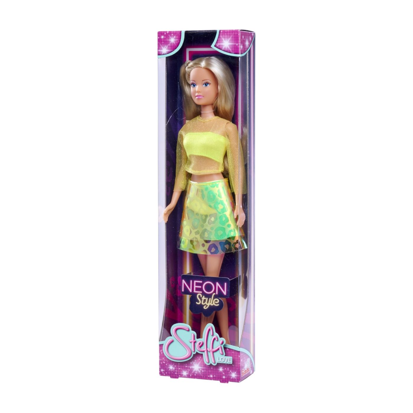 Steffi Love Papusa Neon Style Galben