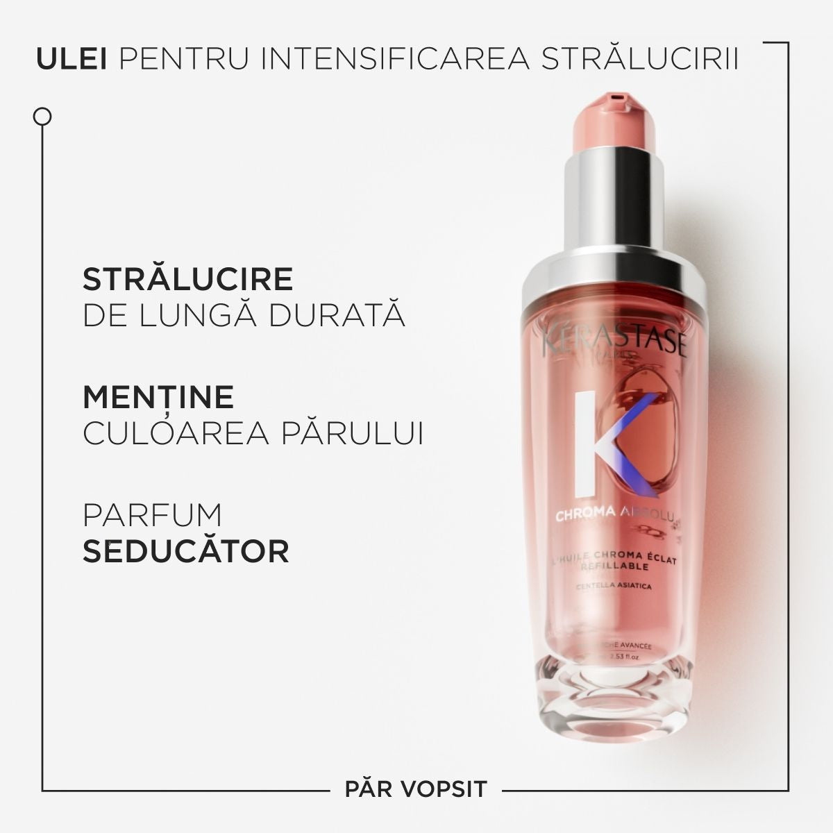 Kerastase L'Huile Chroma Eclat - Ulei Pentru Stralucire Reincarcabil 75ml - Beauty Lounge