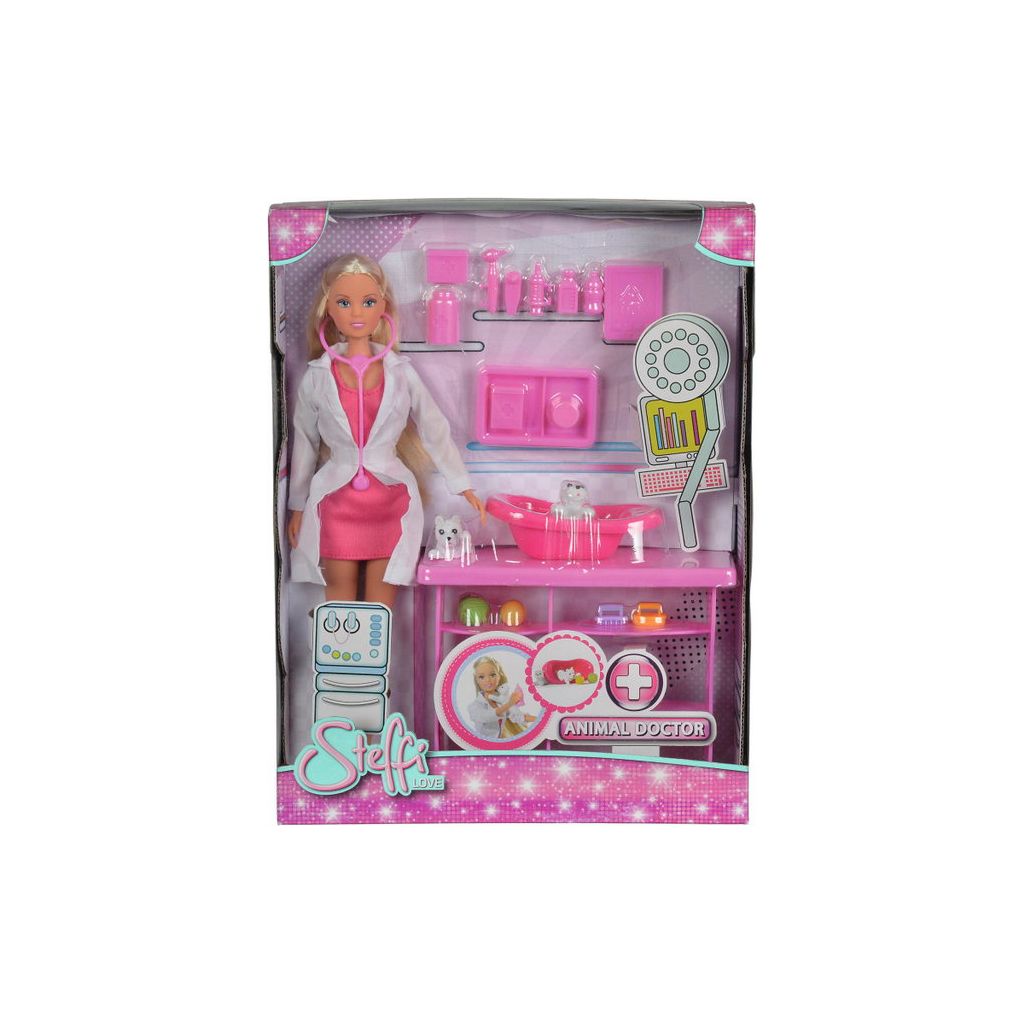 Steffi Love Simba Papusa Medic Veterinar