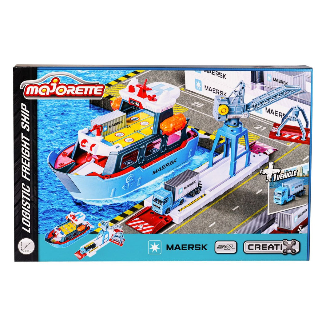 Majorette Creatix Statie Portuara Maersk
