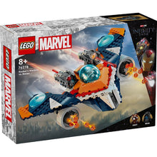 Încarcă imaginea în Galerie, Lego Super Heroes Avionul de Lupta Al lui Rocket vs Ronan
