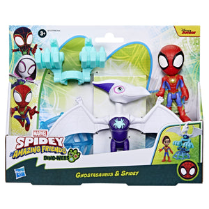 Spider-Man Spidey si Prietenii Marvel Dino Webs Ghostasaurus si Spidey