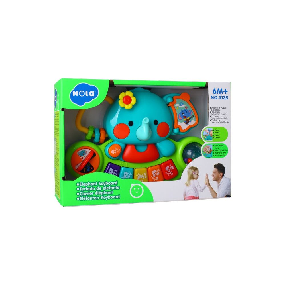 Hola Elefant Pianina Muzicala