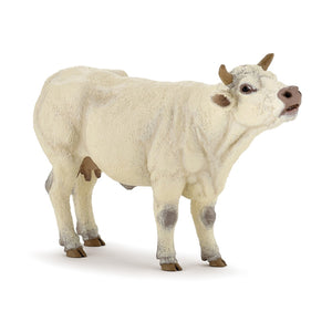 Papo Prietenii de la Ferma Figurina Vaca Charolais Mugand