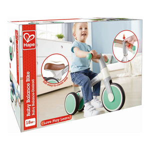 Hape Bicicleta de Echilibru Verde cu 3 Roti