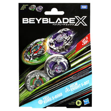 Încarcă imaginea în Galerie, Beyblade X Pachet Duo Yell Kong 3-60Gb si Helm Knight 5-80T

