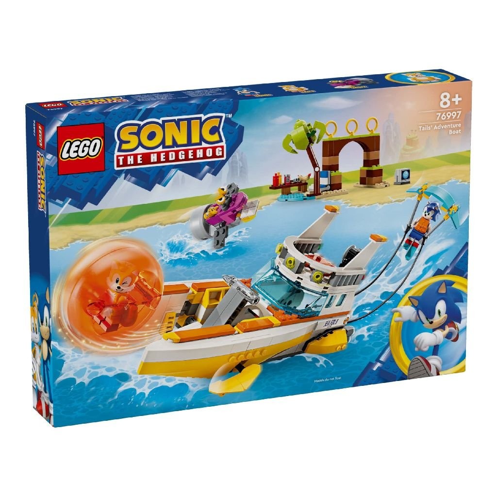 Lego Sonic Barca de Aventuri a lui Tails