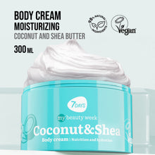 Încarcă imaginea în Galerie, 7DAYS Crema de Corp Nutritie si Hidratare Cocos si Shea 250ml

