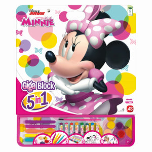 ArtGreco Desen Minnie Set Pentru Desen Giga Block 5 in 1