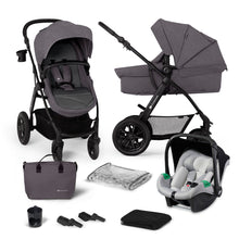 Încarcă imaginea în Galerie, Kinderkraft Carucior Multifunctional Xmoov 3 in 1 Dark Grey
