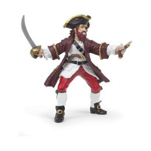 Papo Pirati si Corsari Figurina Piratul Barba Rosie