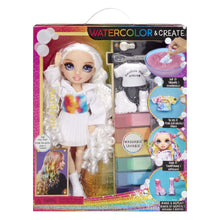 Încarcă imaginea în Galerie, Rainbow High Watercolor Create Papusa Ochi Mov
