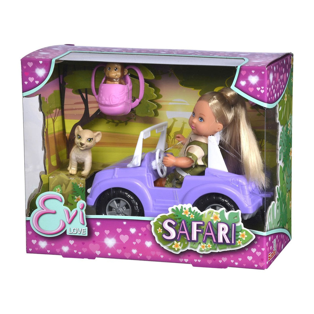 Steffi Love Evi Love Set Papusa Evi si Vehicul Safari