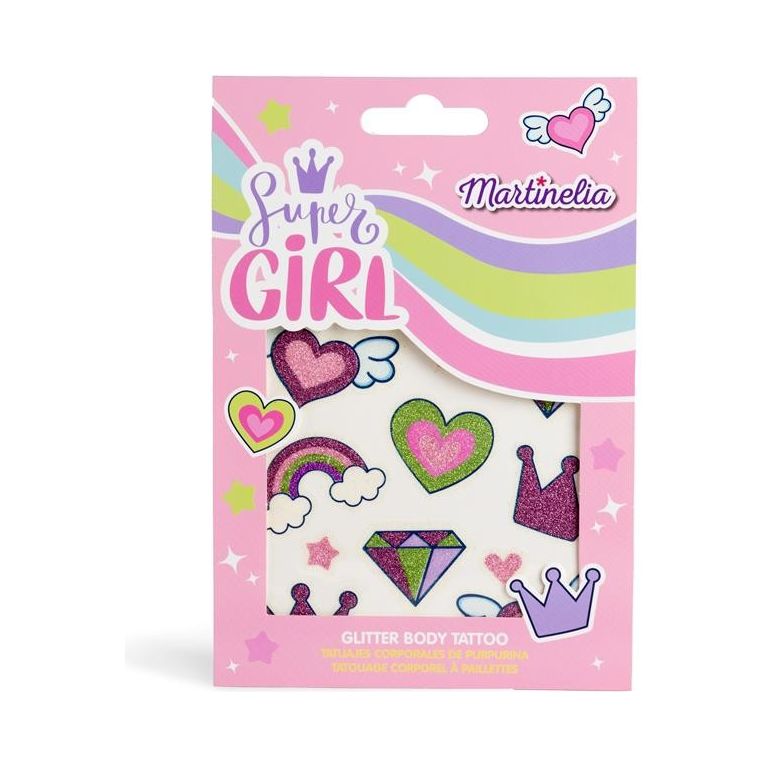 Martinelia Super Girl Tatuaje cu Sclipici
