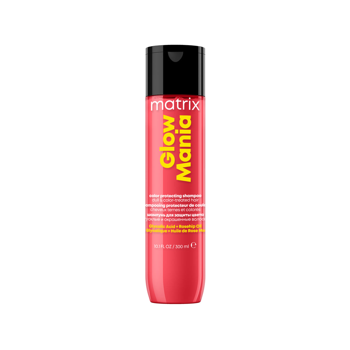 Matrix Glow Mania Shampoo 300ml - Sampon Pentru Mentinerea Culorii si Par Stralucitor