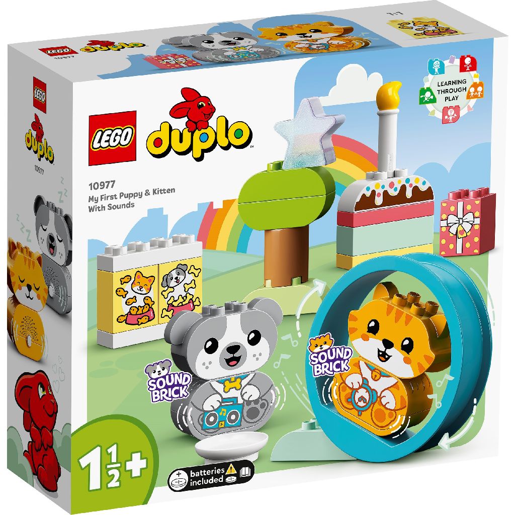 Lego Duplo Primul Meu Catelus si Primul Meu Pisoi cu Sunete