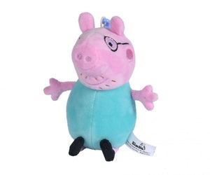 Simba Peppa Pig Breloc Plus Daddy Pig 10cm