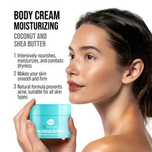 Încarcă imaginea în Galerie, 7DAYS Crema de Corp Nutritie si Hidratare Cocos si Shea 250ml
