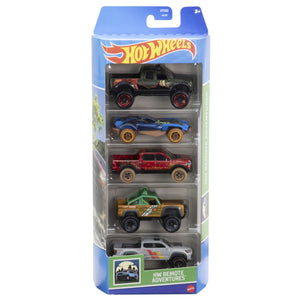 Hot Wheels Vehicule Set 5 Masini cu Design Hw Remote Adventures