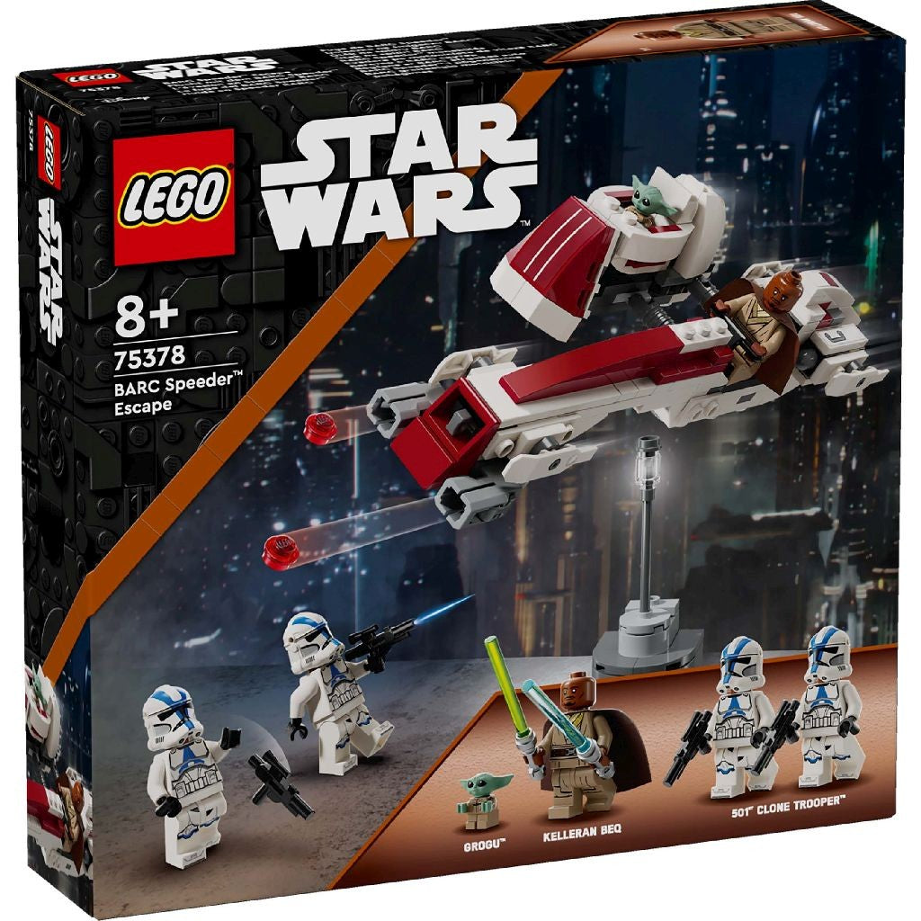 Lego Star Wars Evadare pe Motocicleta de Viteza Barc