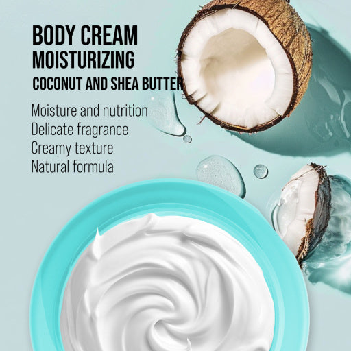 7DAYS Crema de Corp Nutritie si Hidratare Cocos si Shea 250ml