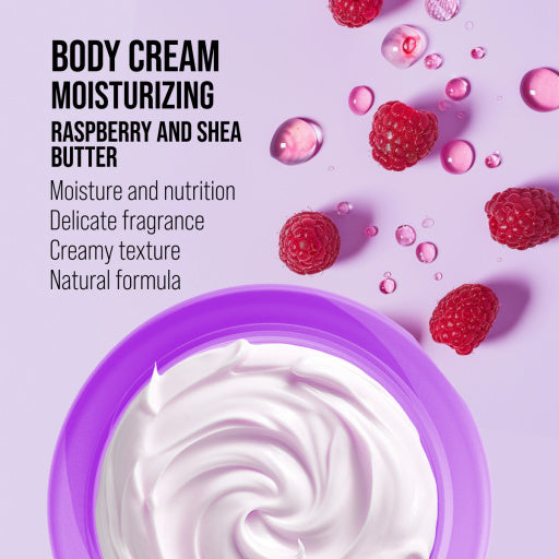 7DAYS Crema de Corp Aromaterapie Fructe de Padure si Shea 250ml