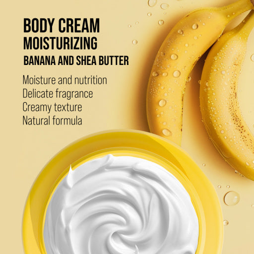7DAYS Crema de Corp Nutritie si Fermitate Banane si Shea 250ml