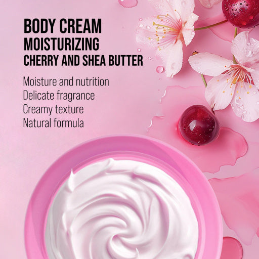 7DAYS Crema de Corp Aromaterapie Nutritie Intensa Cirese si Shea 250ml