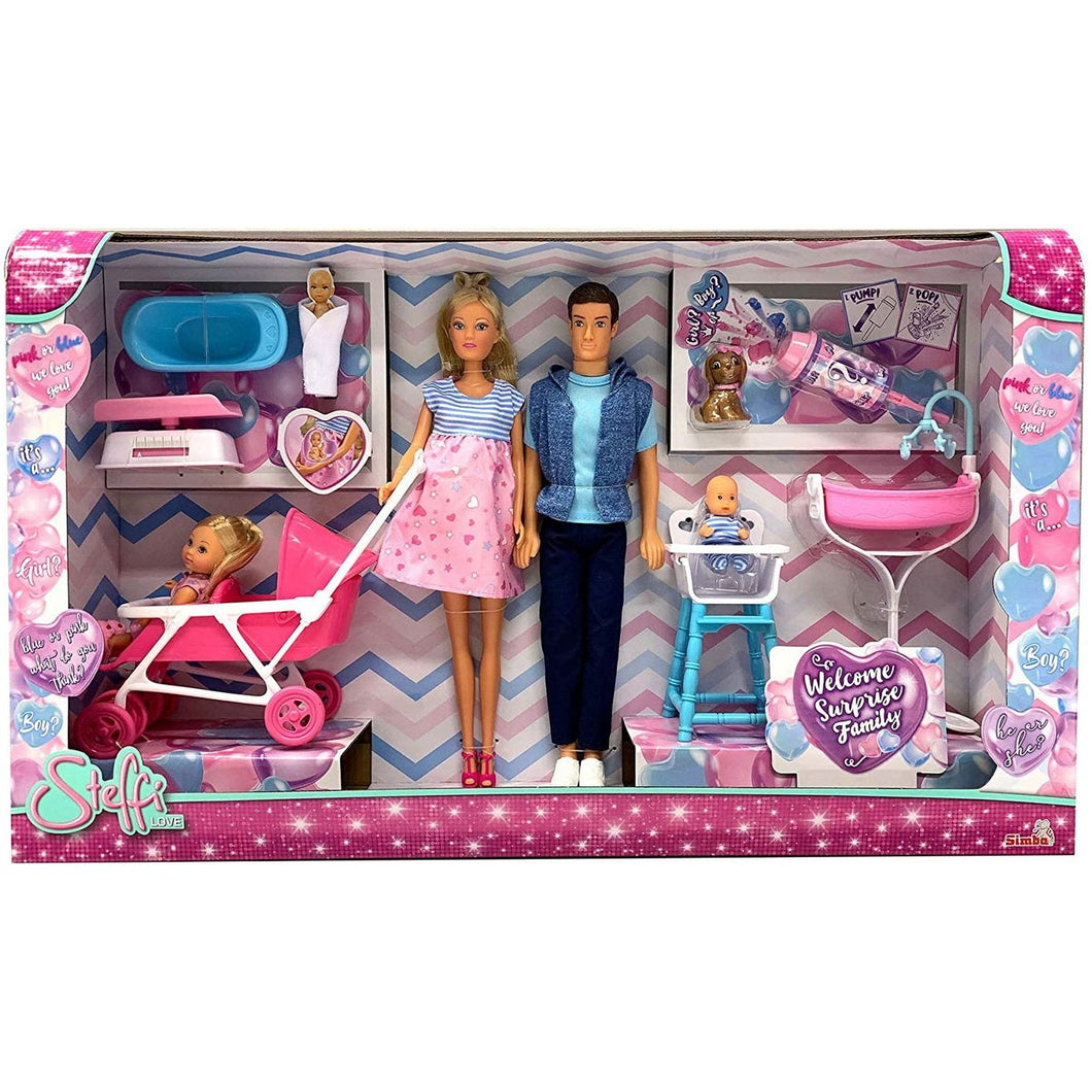 Steffi Love Familie cu Copilas Nou-Nascut Surpriza