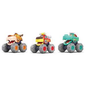 Hola Set 3 Masinute Bebe Monster Truck