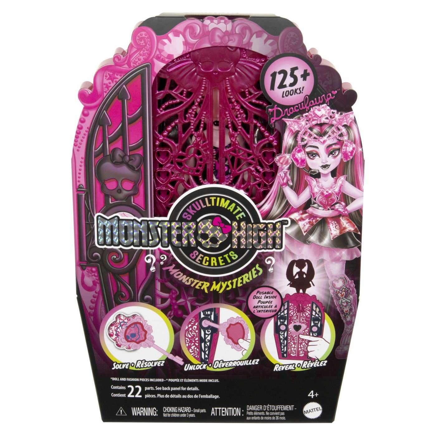Monster High Skulltimate Secrets Papusa Draculaura