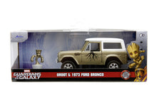 Încarcă imaginea în Galerie, Jada Toys Marvel Set Masinuta Metalica Ford Bronco si Figurina Groot
