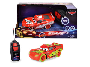 Jada Toys Masinuta RC Fulger Mcqueen Glow Racer