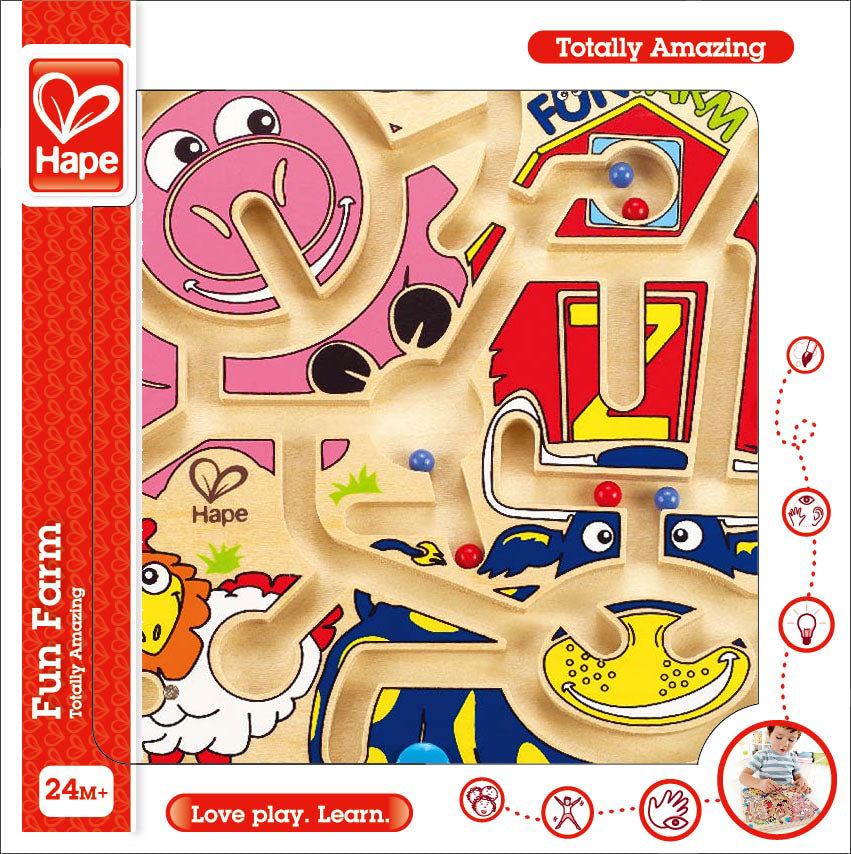 Hape Labirint Magnetic Ferma Distractiva