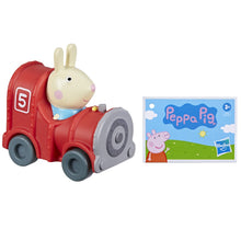 Încarcă imaginea în Galerie, Peppa Pig Masinuta Buggy Locomotiva si Figurina Iepurasul Rebecca
