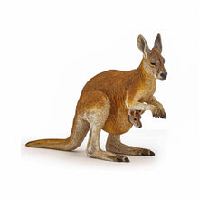 Încarcă imaginea în Galerie, Papo Animale Salbatice Figurina Cangur cu Pui
