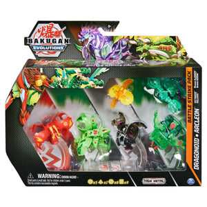 Bakugan S4 Pachet Starter 4 Piese Dragonoid Arcleon Sectanoid si Nillious