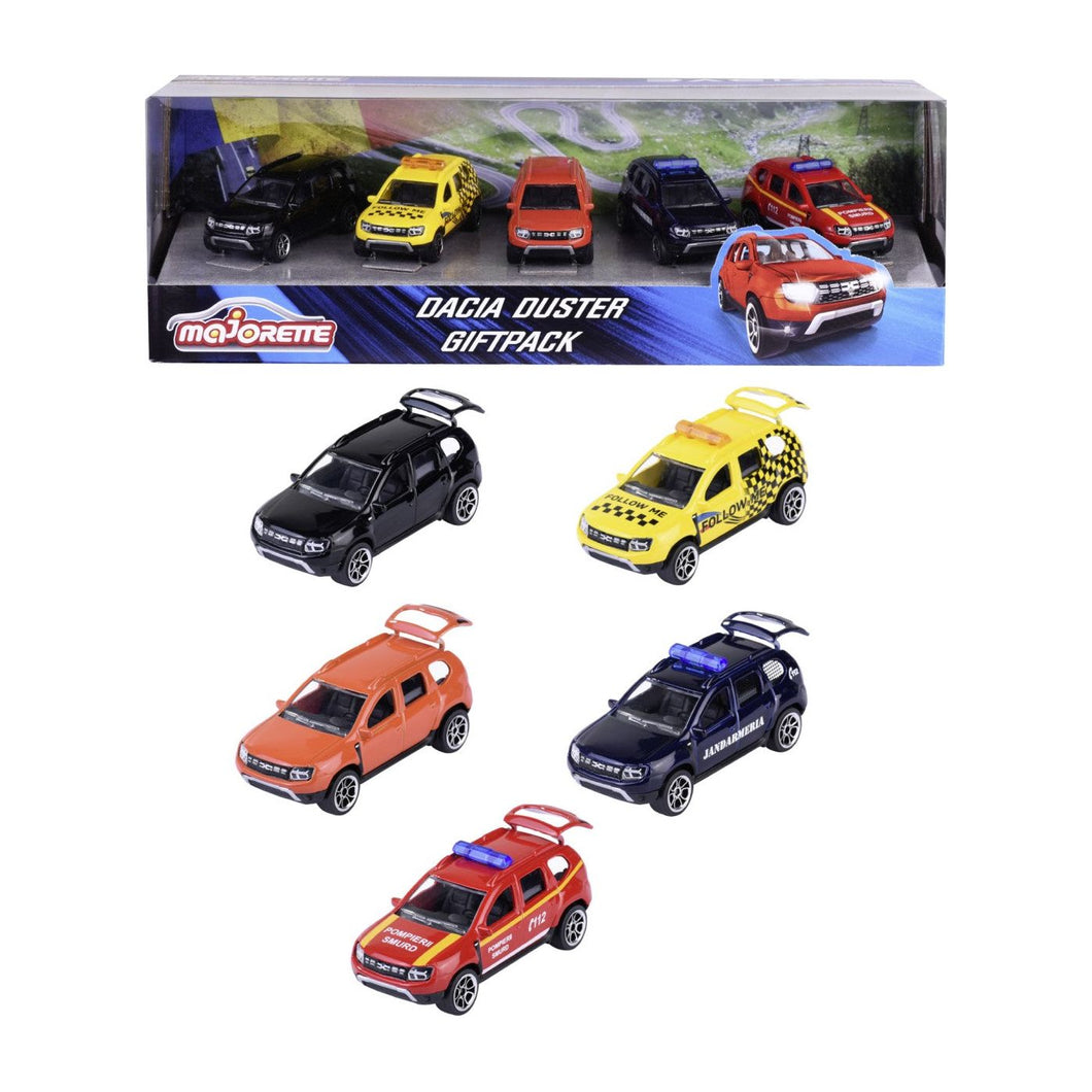 Majorette Dacia Duster Set 5 Masinute