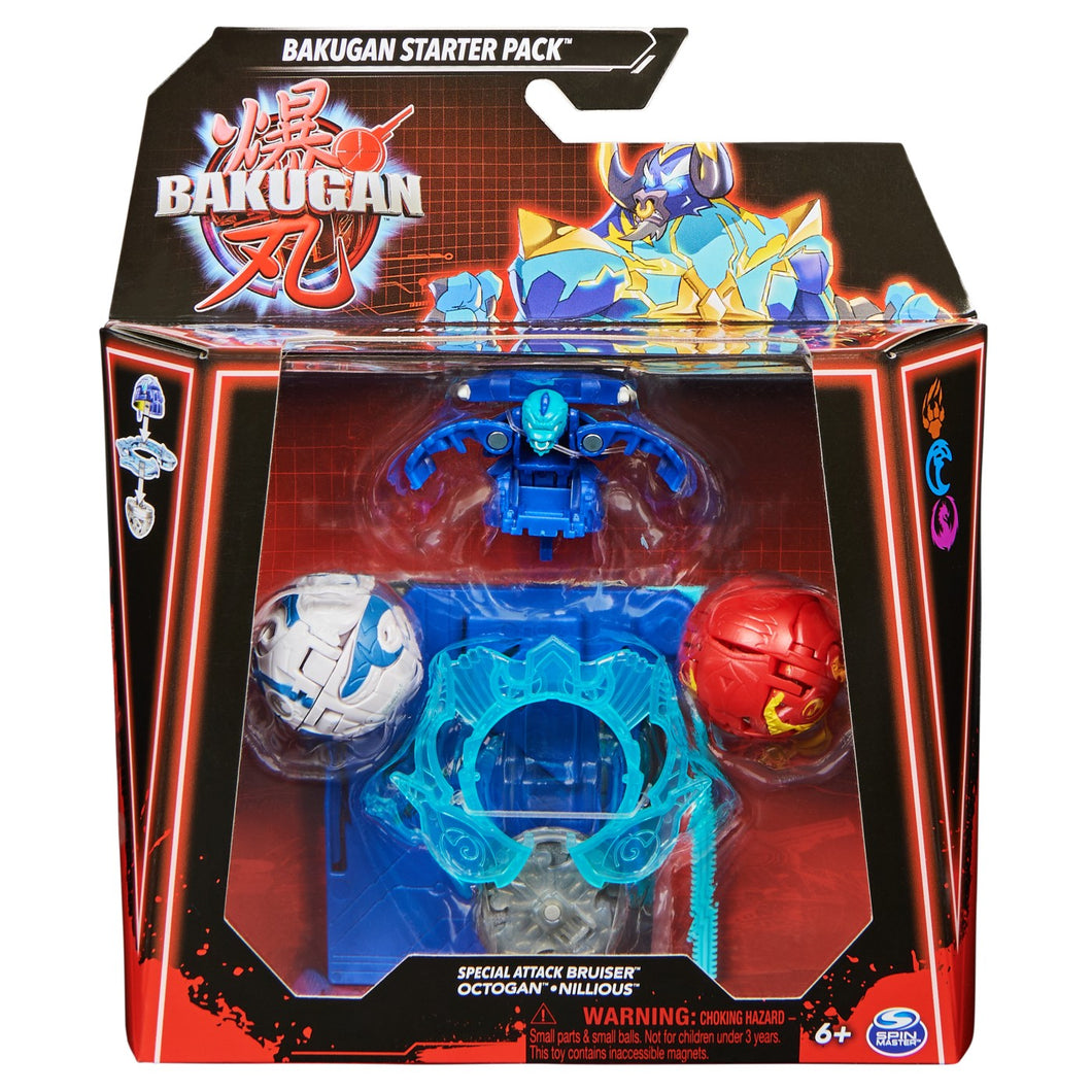 Bakugan Starter Pack Bruiser Octogan si Nillious