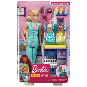 Barbie I Can Be Papusa Doctor Pediatru