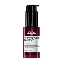 Încarcă imaginea în Galerie, L&#39;Oreal Professionnel SE Vitamino Color Spectrum Glass Shine Serum - Ser Pentru Par Vopsit 30ml
