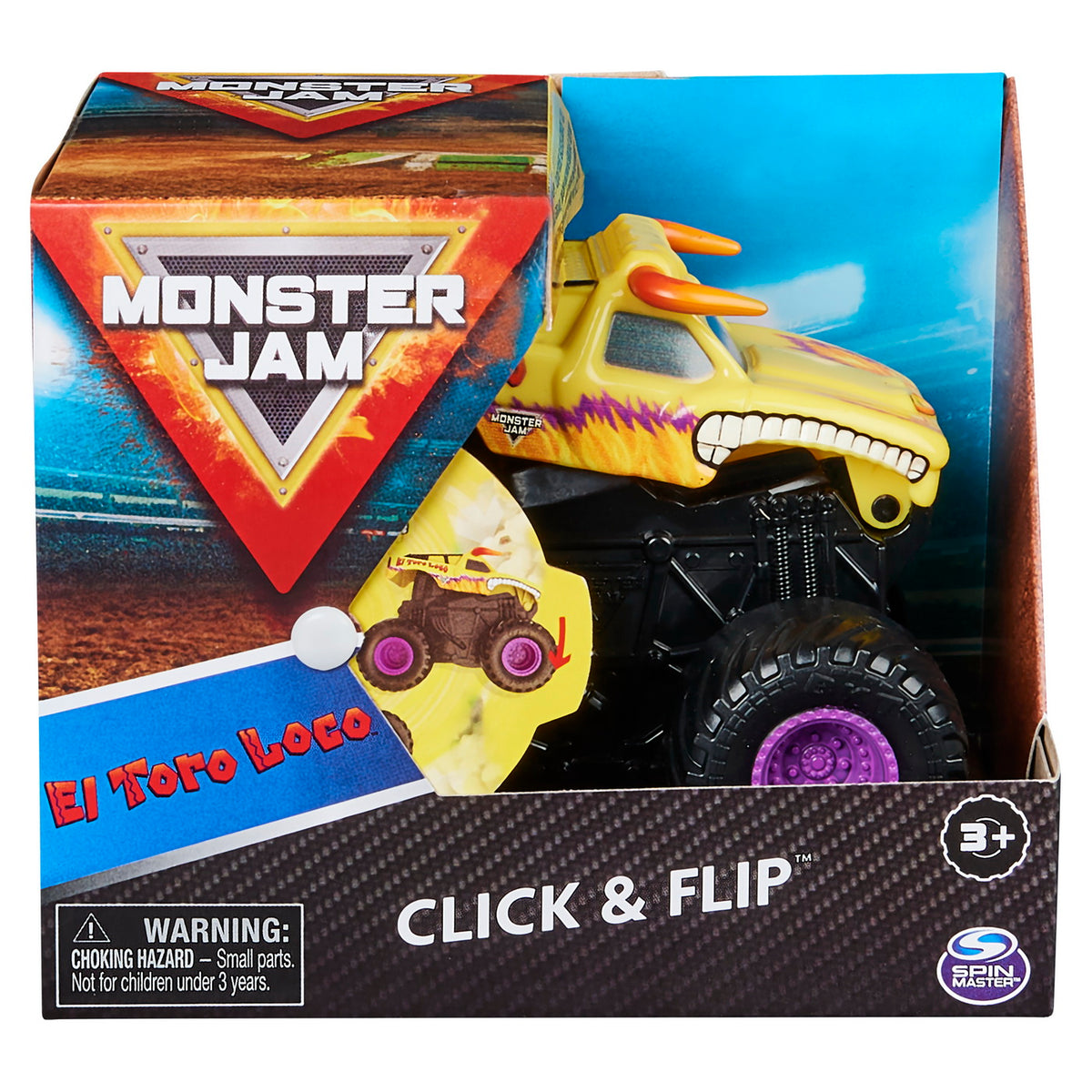 Monster Jam El Toro Loco Seria Click Flip