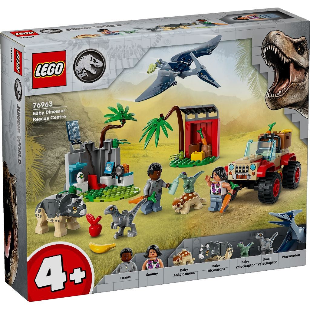 Lego Jurassic World Centru de Salvare Pentru Pui de Dinozaur