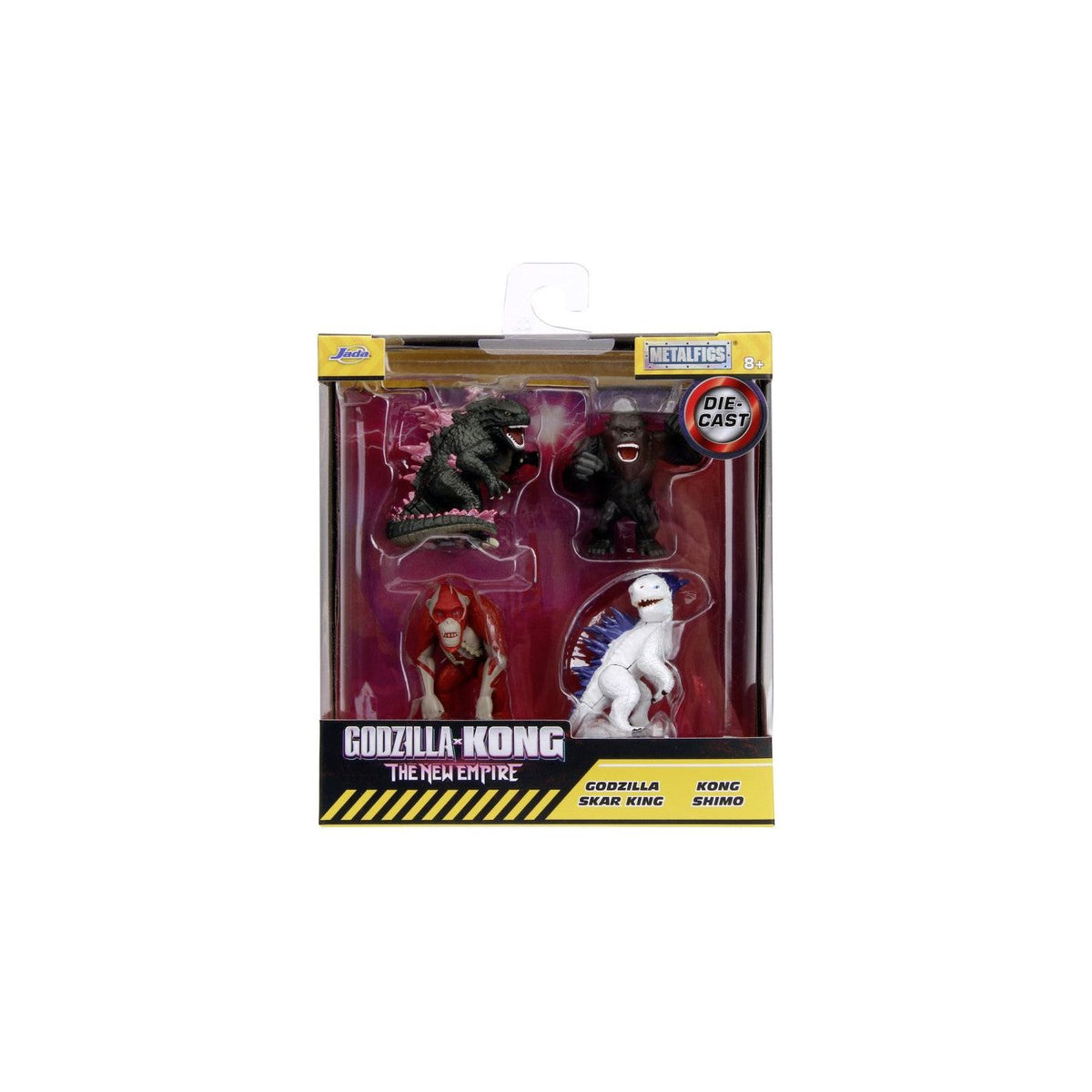 Jada Toys Godzilla Set 4 Figurine Metalice 6.5cm