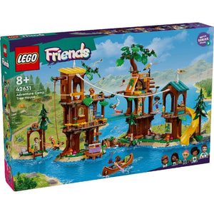 Lego Friends Casa din Copac din Tabara de Aventuri