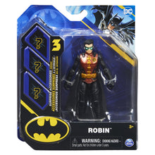 Încarcă imaginea în Galerie, Batman Figurina Robin Articulata 10cm cu 3 Accesorii Surpriza
