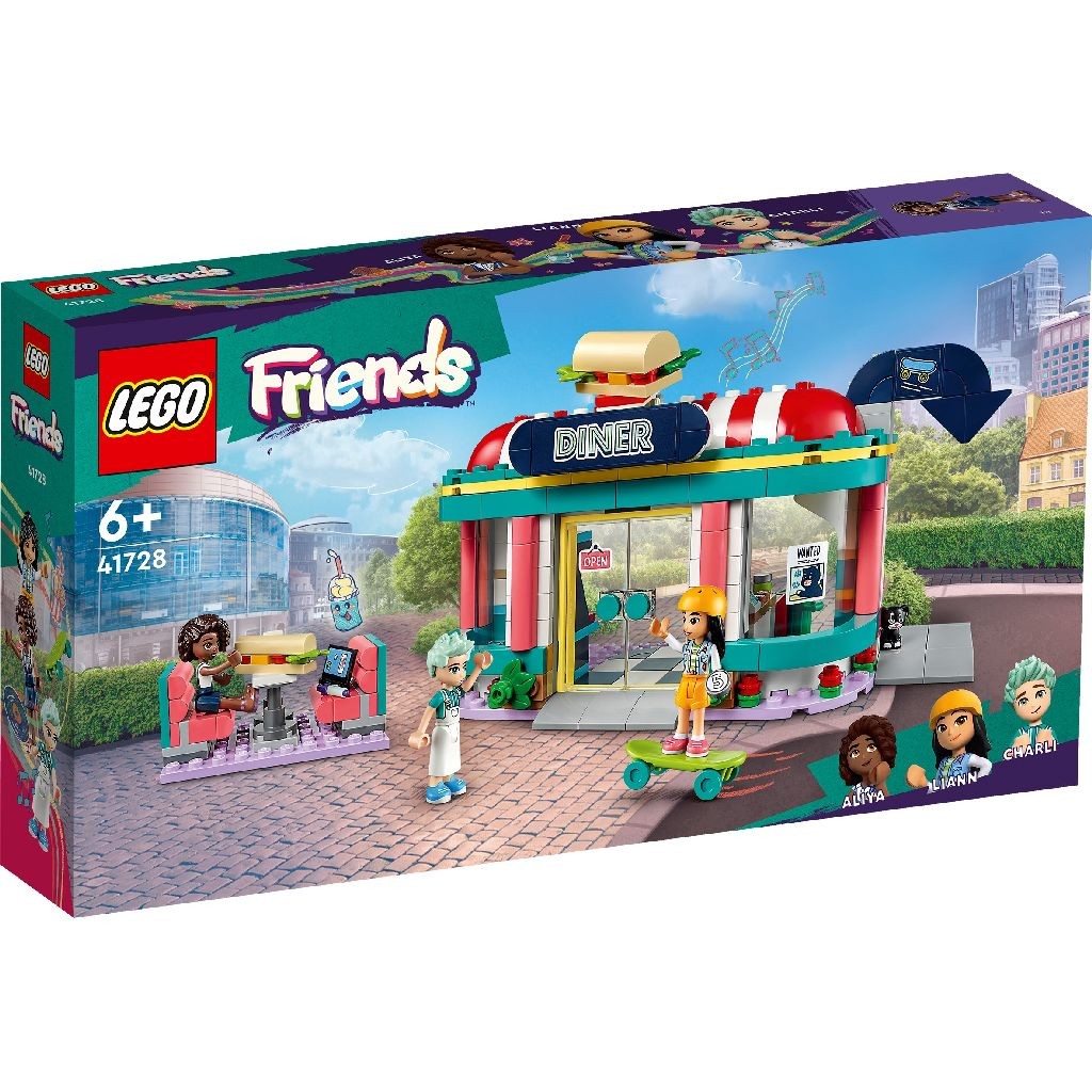 Lego Friends Restaurant in Centrul Orasului Heartlake