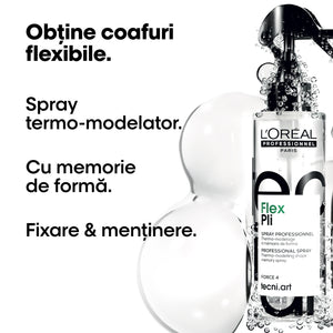 L'Oreal Professionnel Tecni Art Pli Shaper Spray Termo-Modelator Pentru Volum 190ml